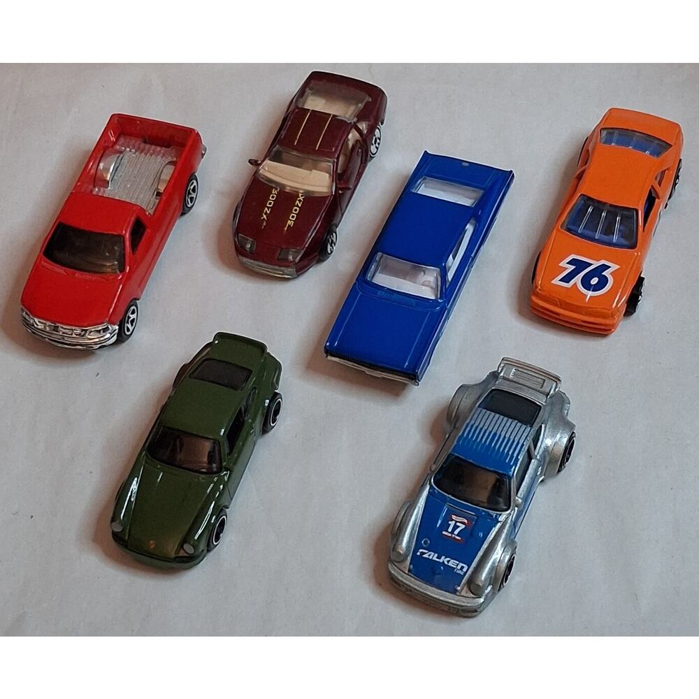 Lot of 6 Hot Wheels Variety Porsche 911 Porsche 934 & Vintage Vehicles Excellent